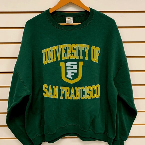 Vintage University of San Francisco Champion Sweatshirt, USF Shirt For Men Women - Picture 1 of 2